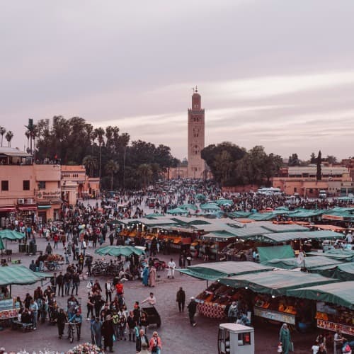 Using eSIM in the Marrakech souks